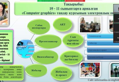 Информатика пәні мұғалімі Молдажанова Гульнара Жаксылыковна оқу-әдістемелік материалдары негізінде Амангелді, жангелді аудандарына жіне Арқалық қаласына тәжірибесін тарату конференциясына қатысты.